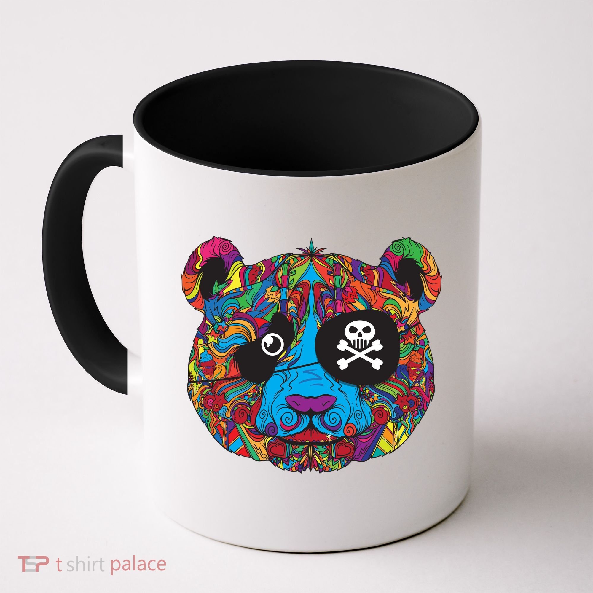 Panda Pirate Abstract Coffee Mug