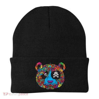 Panda Pirate Abstract Beanie