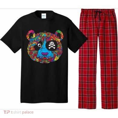 Panda Pirate Abstract Pajama Set