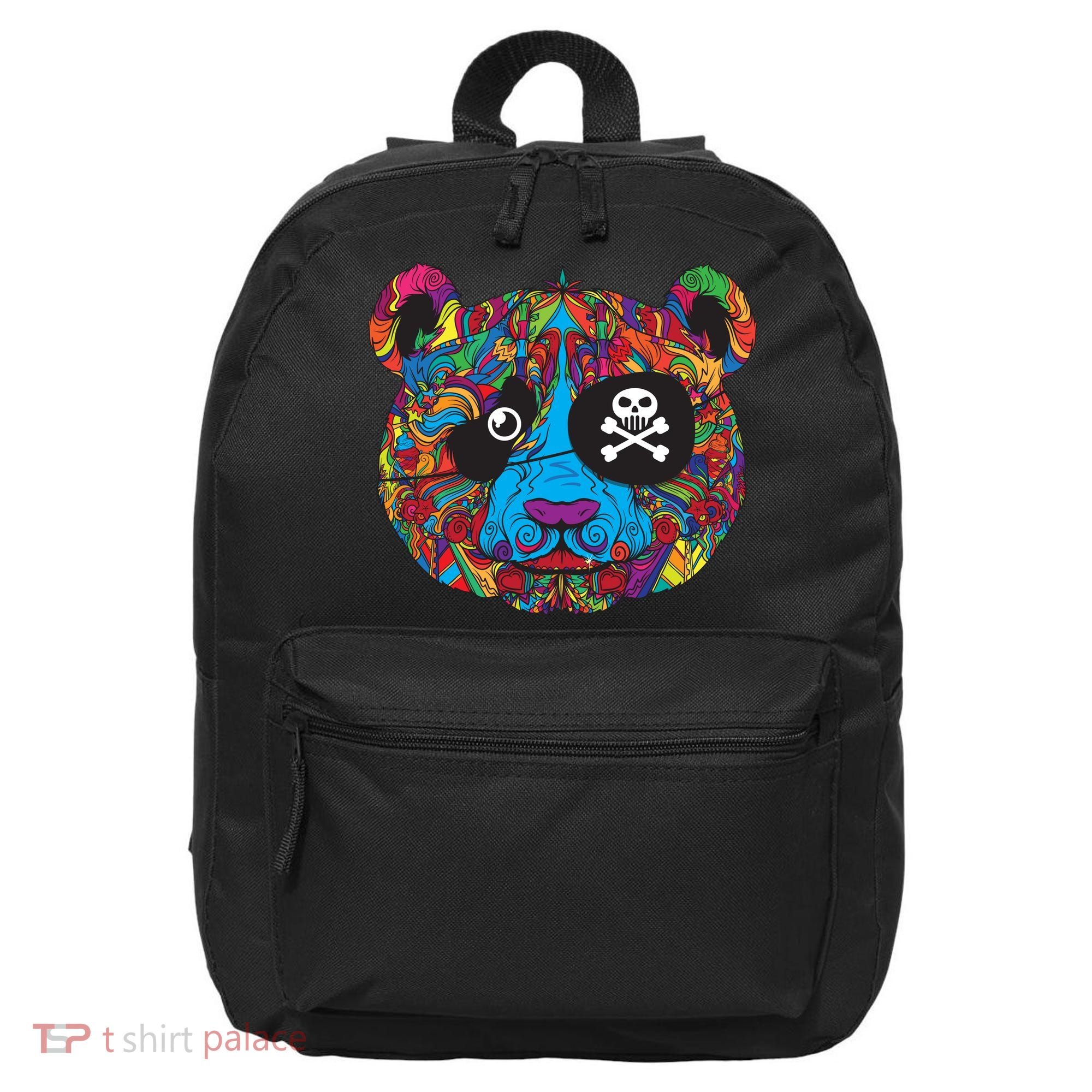 Panda Pirate Abstract 16 in Basic Backpack