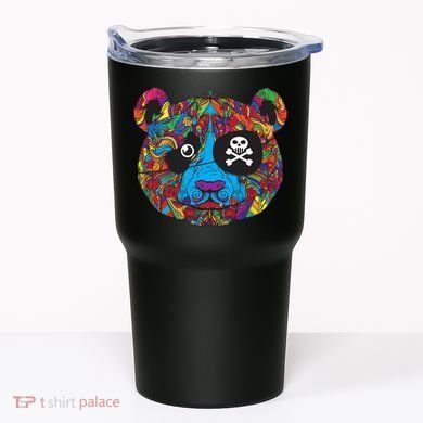 Panda Pirate Abstract Tumbler
