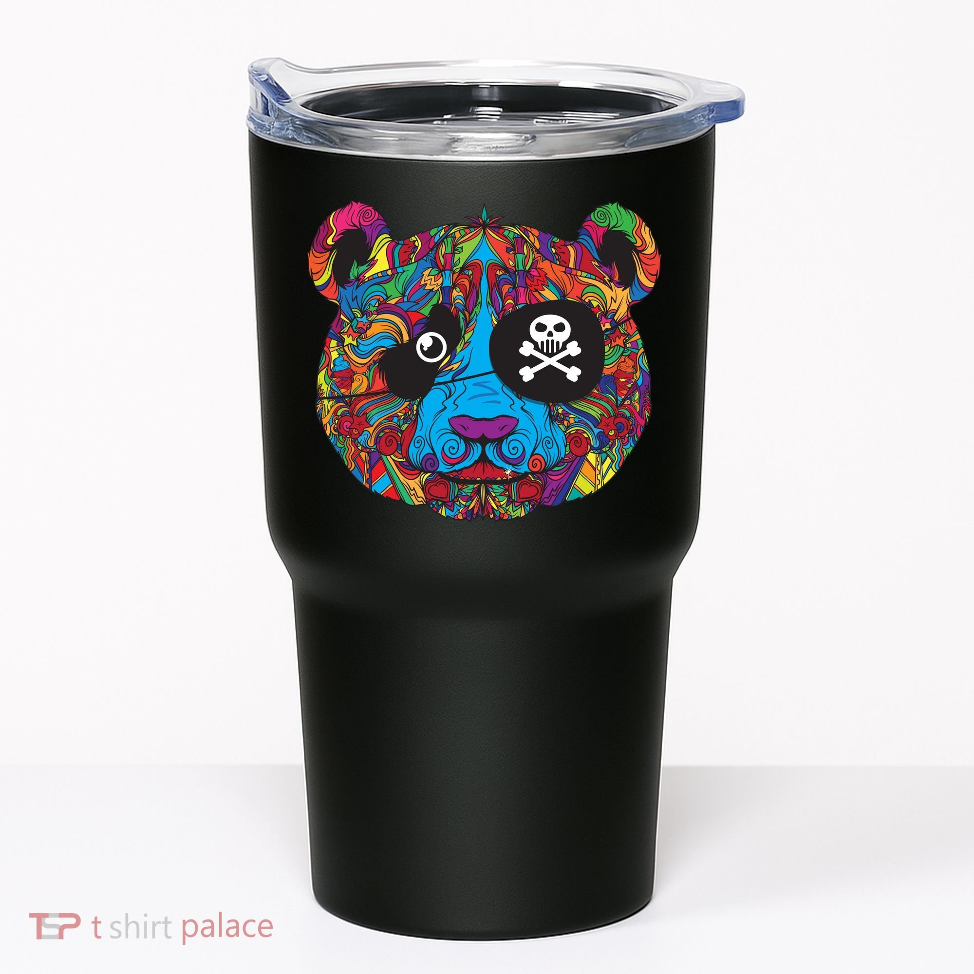 Panda Pirate Abstract Tumbler