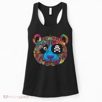 Panda Pirate Abstract Women's Tank Top thumb 0