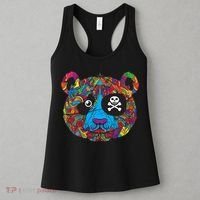 Panda Pirate Abstract Women's Tank Top thumb 3