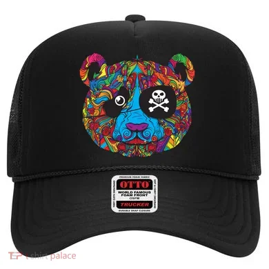 Panda Pirate Abstract Hat