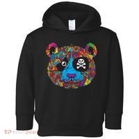 Panda Pirate Abstract Toddler Hoodie thumb 0