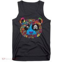 Panda Pirate Abstract Tank Top thumb 0