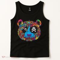Panda Pirate Abstract Tank Top thumb 2