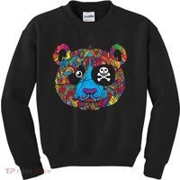 Panda Pirate Abstract Kids Sweatshirt thumb 0