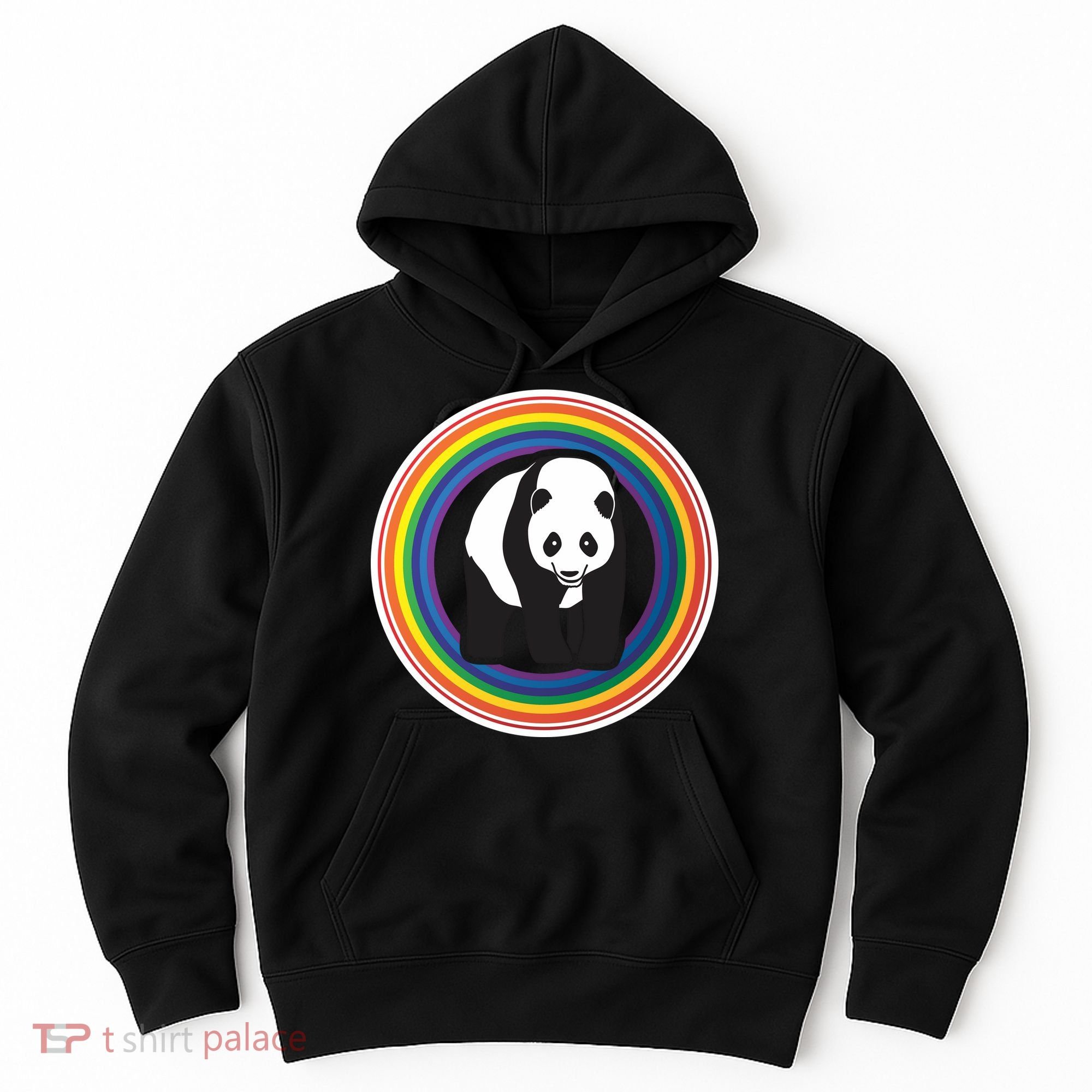 Panda Rainbow Hoodie