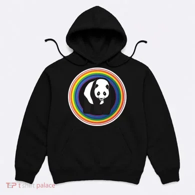 Panda Rainbow Hoodie