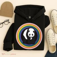 Panda Rainbow Hoodie thumb 4