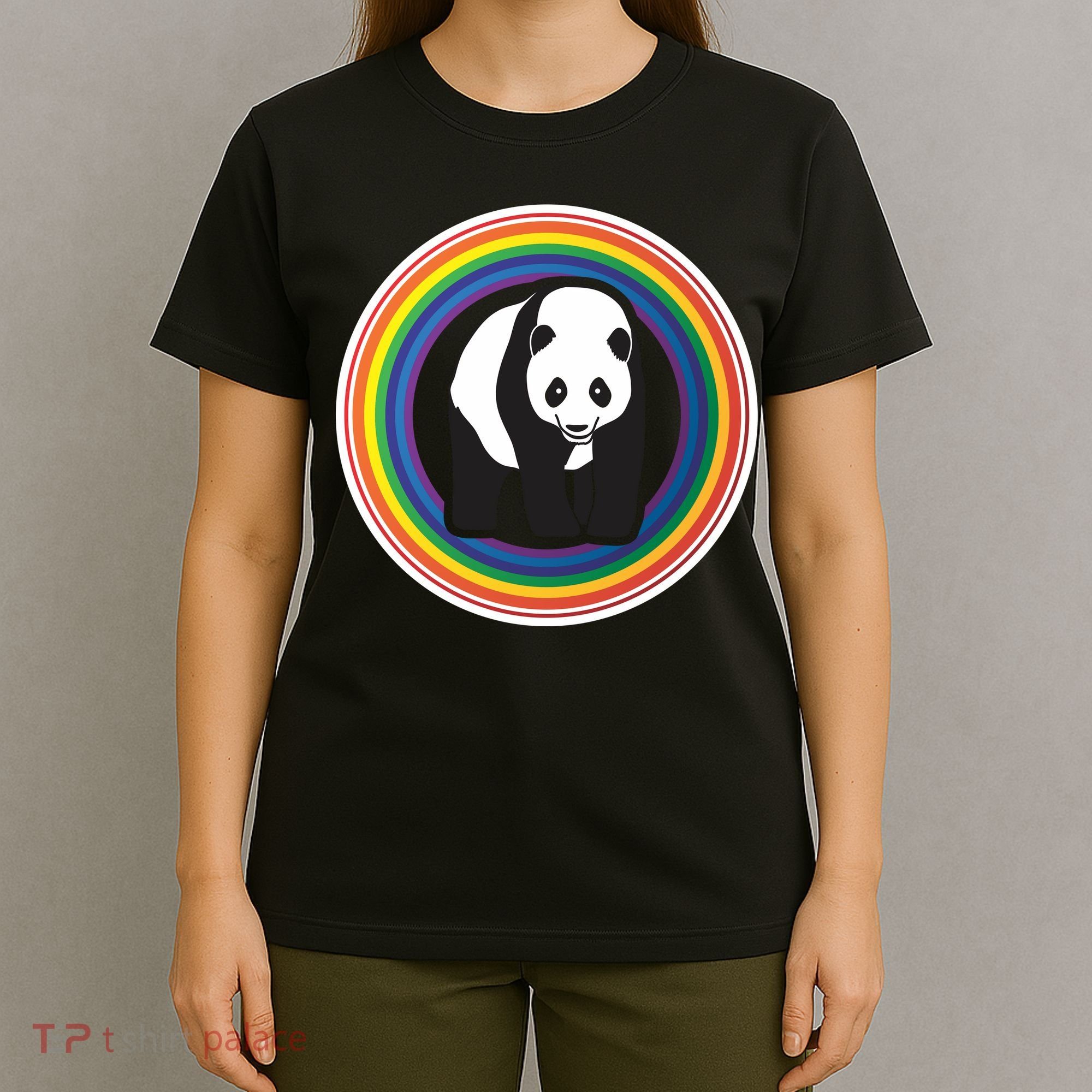 Panda Rainbow T-Shirt