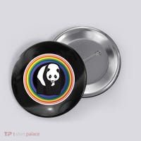 Panda Rainbow Button thumb 0