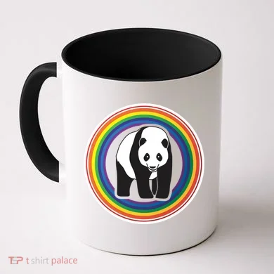 Panda Rainbow Coffee Mug