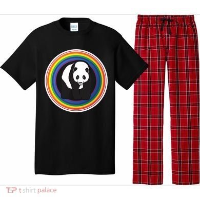 Panda Rainbow Pajama Set