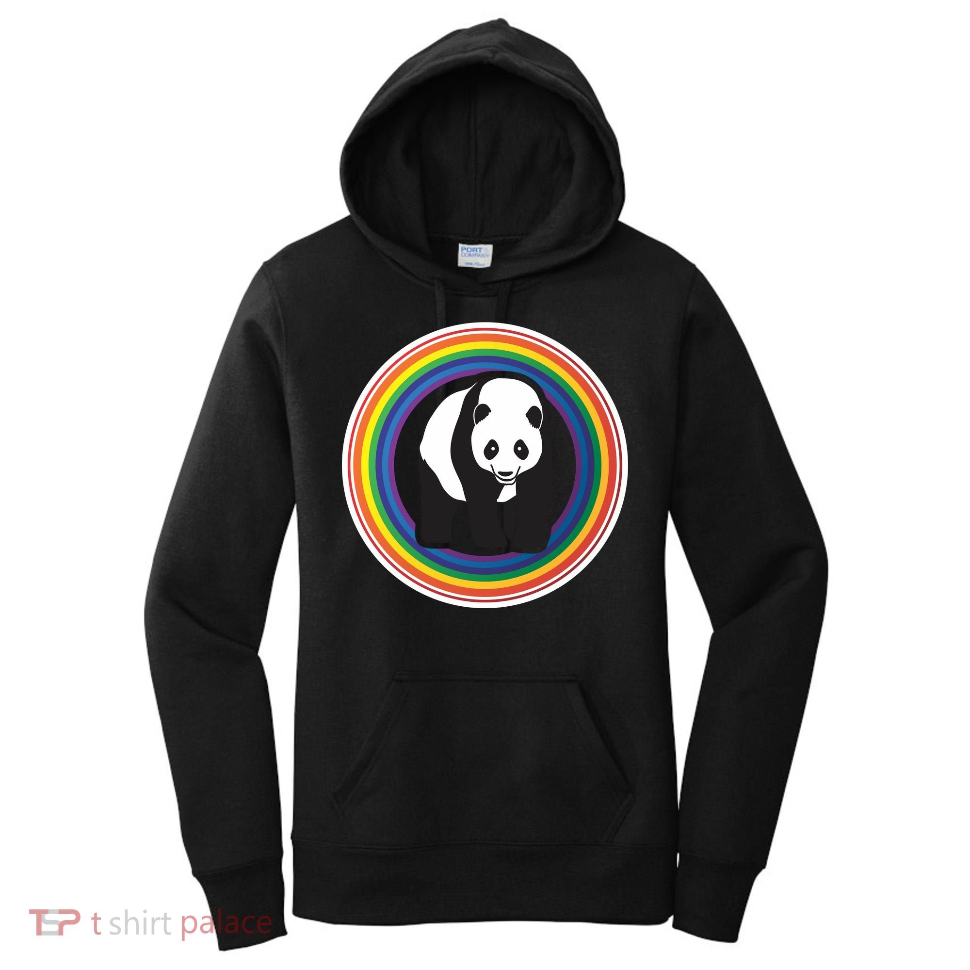 Panda Rainbow Women's Hoodie