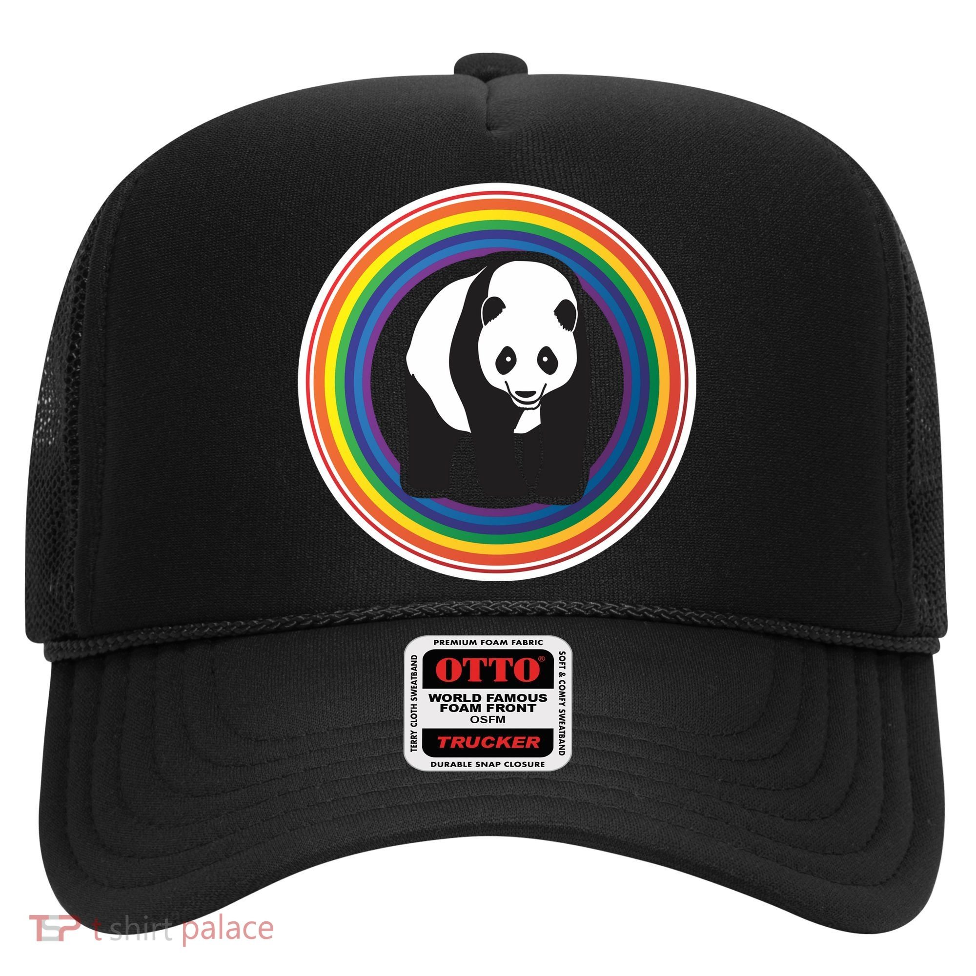 Panda Rainbow Hat