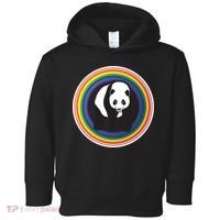 Panda Rainbow Toddler Hoodie thumb 0