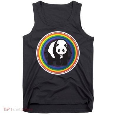Panda Rainbow Tank Top