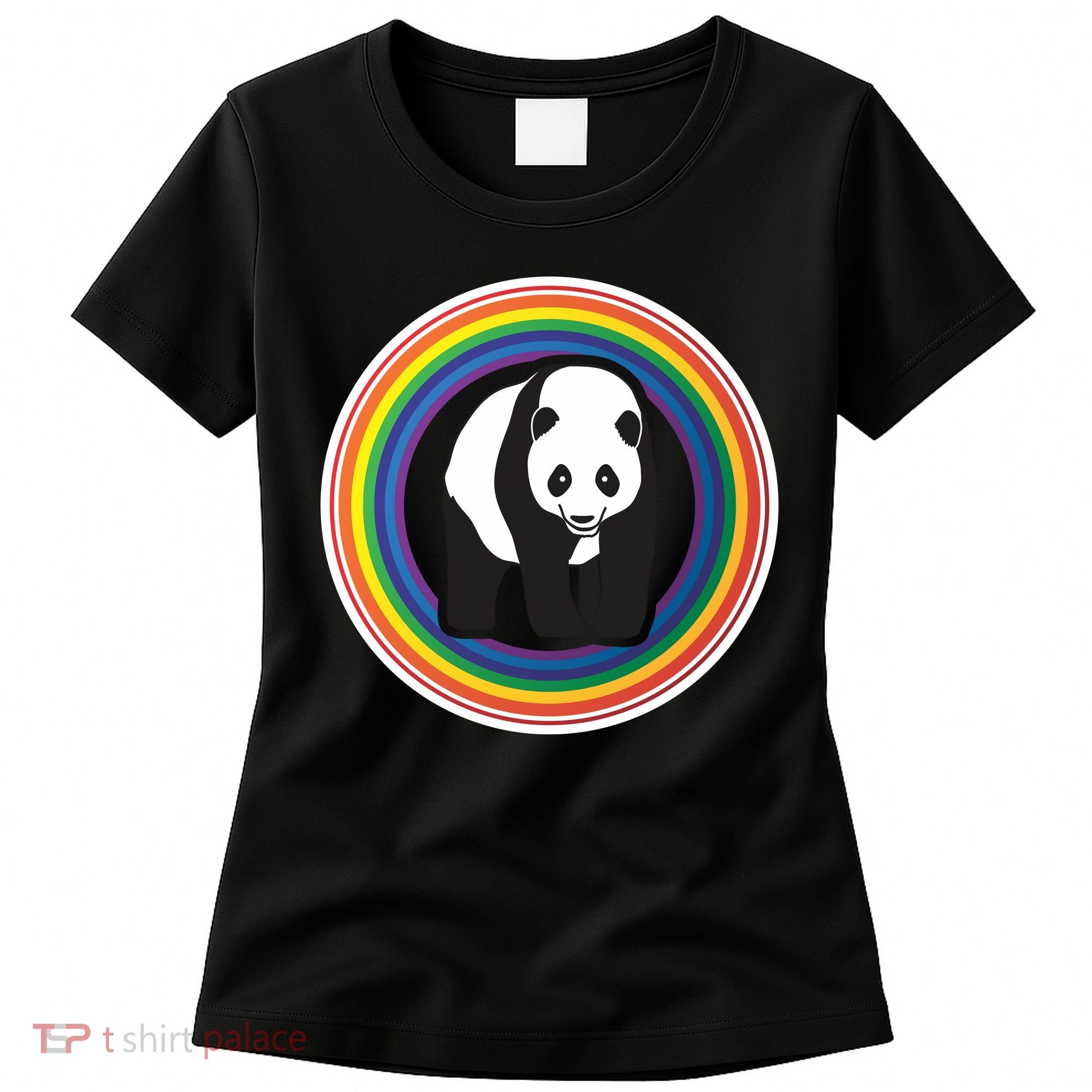 Panda Rainbow Women's T-Shirt