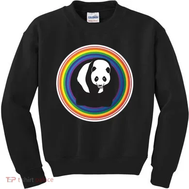 Panda Rainbow Kids Sweatshirt