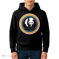 Panda Rainbow Kids Hoodie thumb 4