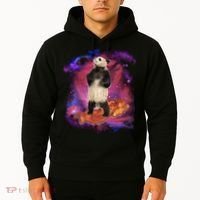Panda Surfing Bacon In Space Hoodie thumb 2