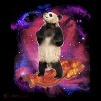 Panda Surfing Bacon In Space Apron thumb 3