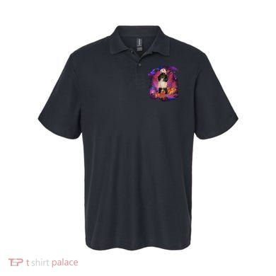 Panda Surfing Bacon In Space Polo