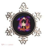 Panda Surfing Bacon In Space Ornament thumb 0
