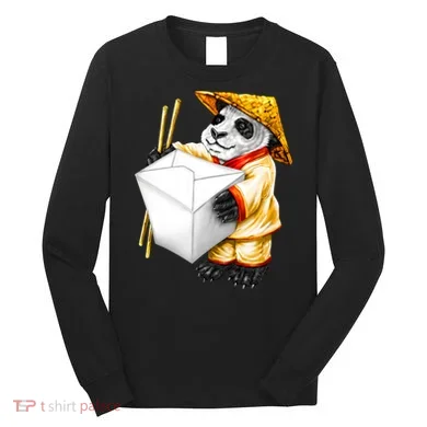 Panda Takeout Long Sleeve Shirt