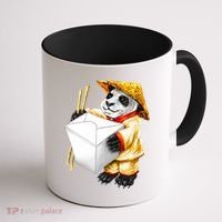 Panda Takeout Coffee Mug thumb 1