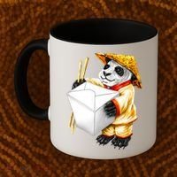 Panda Takeout Coffee Mug thumb 2