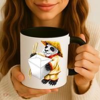 Panda Takeout Coffee Mug thumb 3