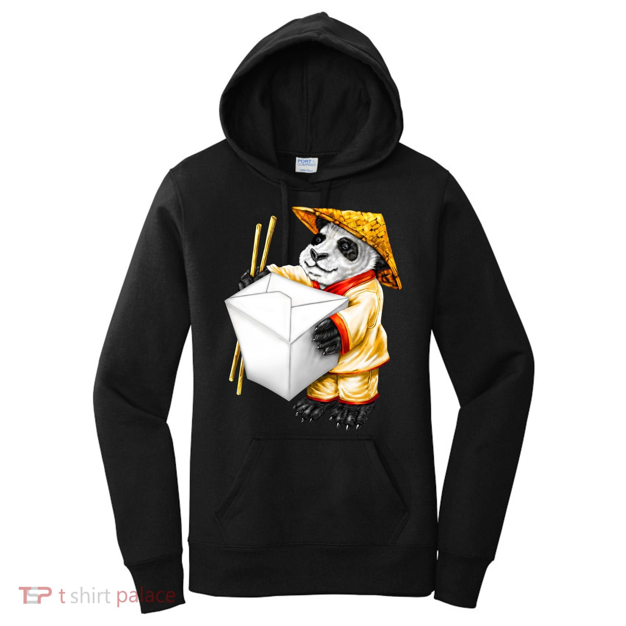 Panda Takeout Women's Hoodie