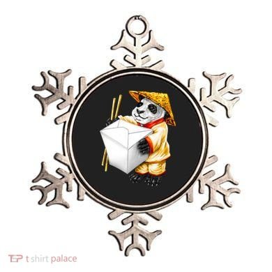 Panda Takeout Ornament