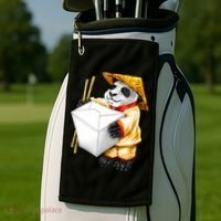 Panda Takeout Golf Towel thumb 2