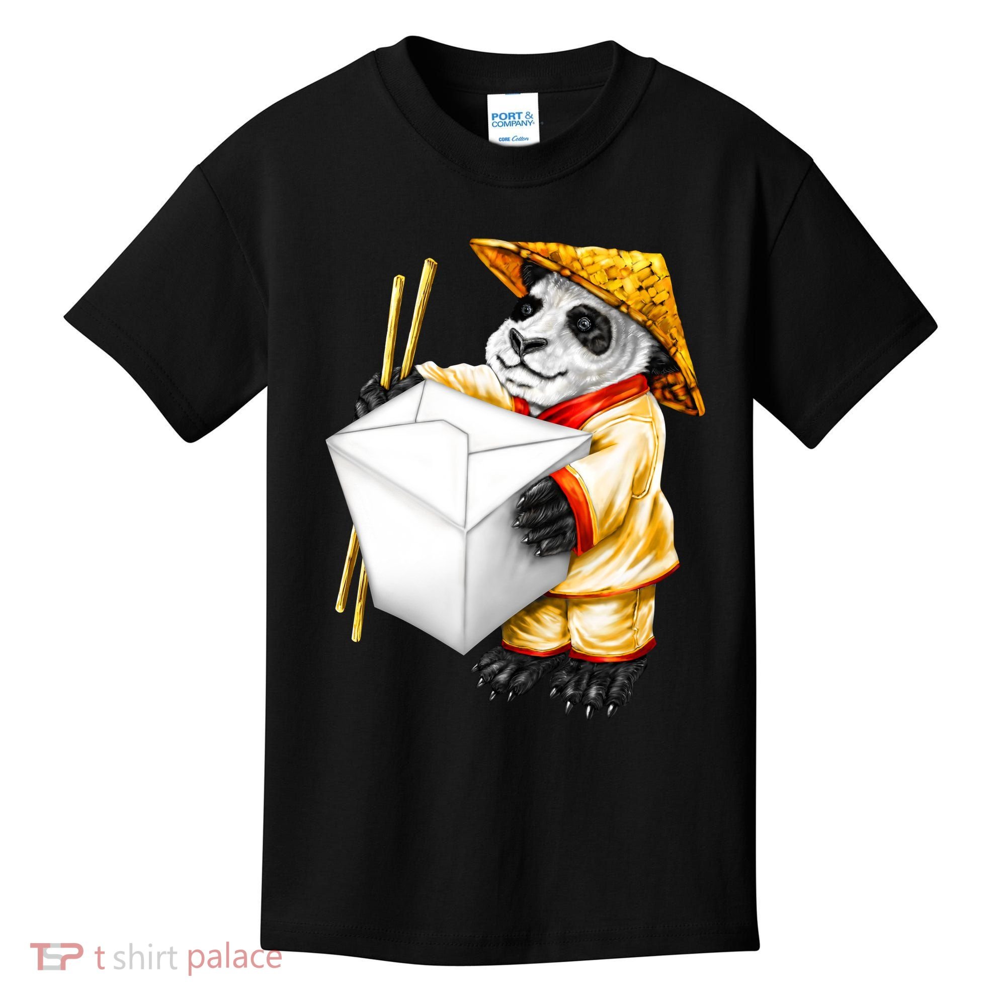 Panda Takeout Kids T-Shirt