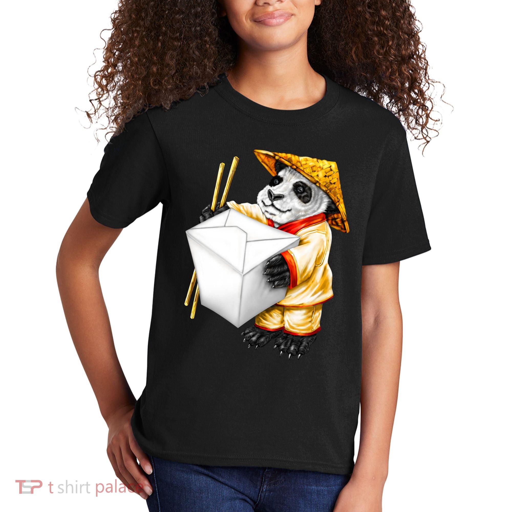 Panda Takeout Kids T-Shirt