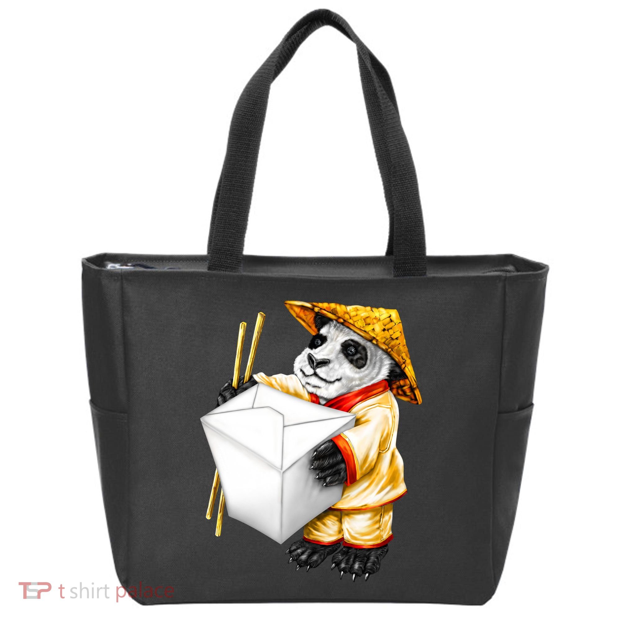 Panda Takeout Tote Bag