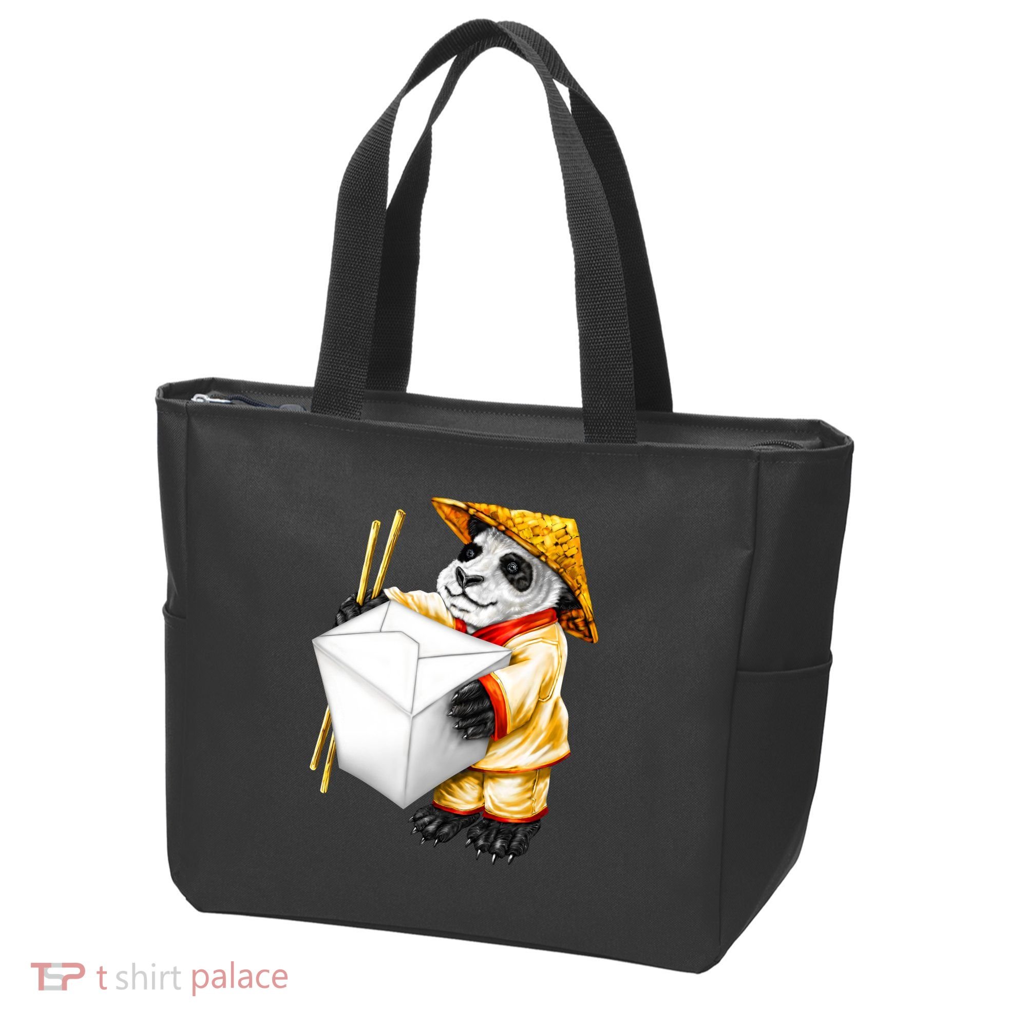Panda Takeout Tote Bag
