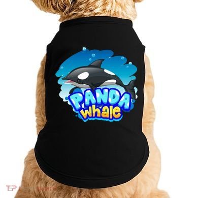 Panda Whale Doggie Tank