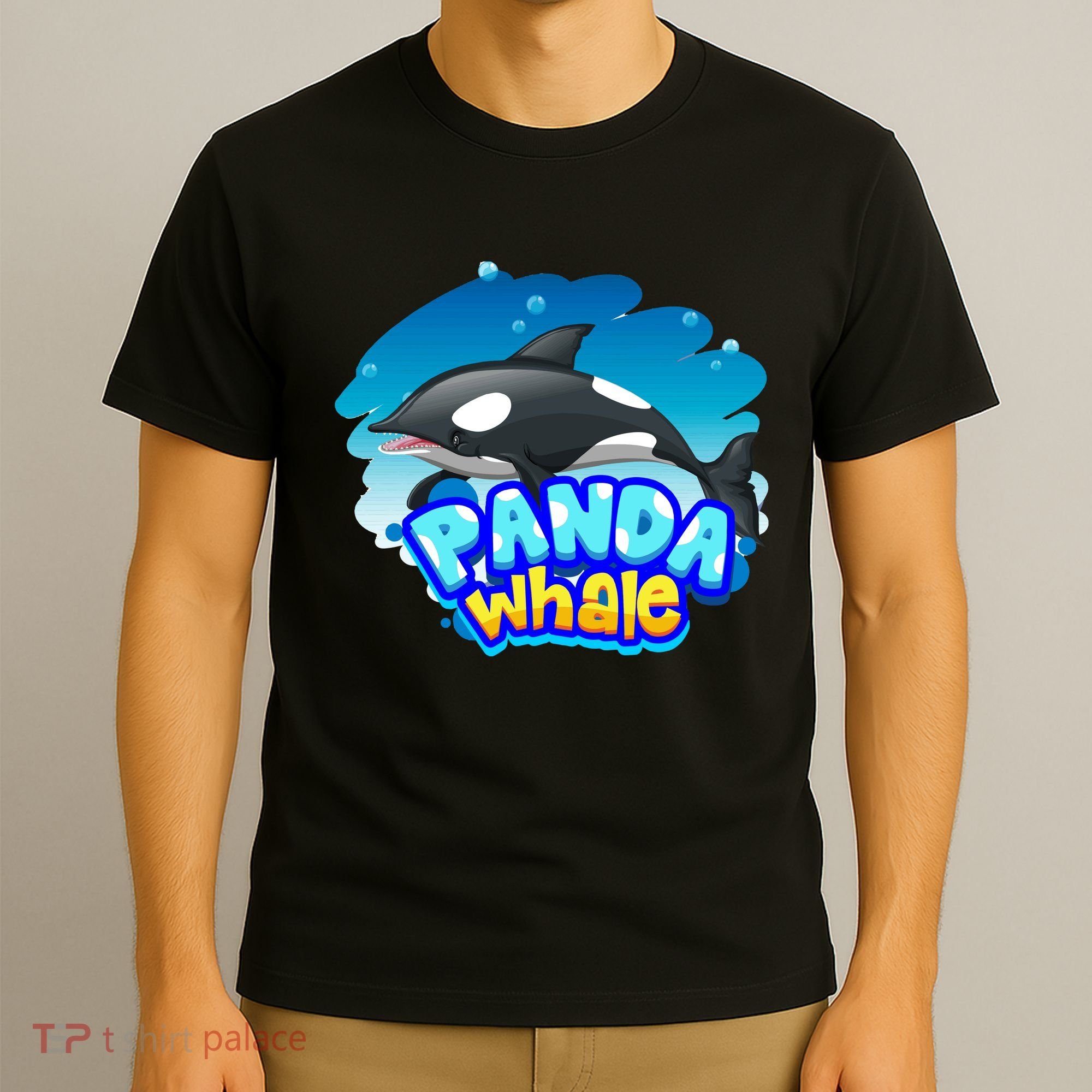 Panda Whale T-Shirt