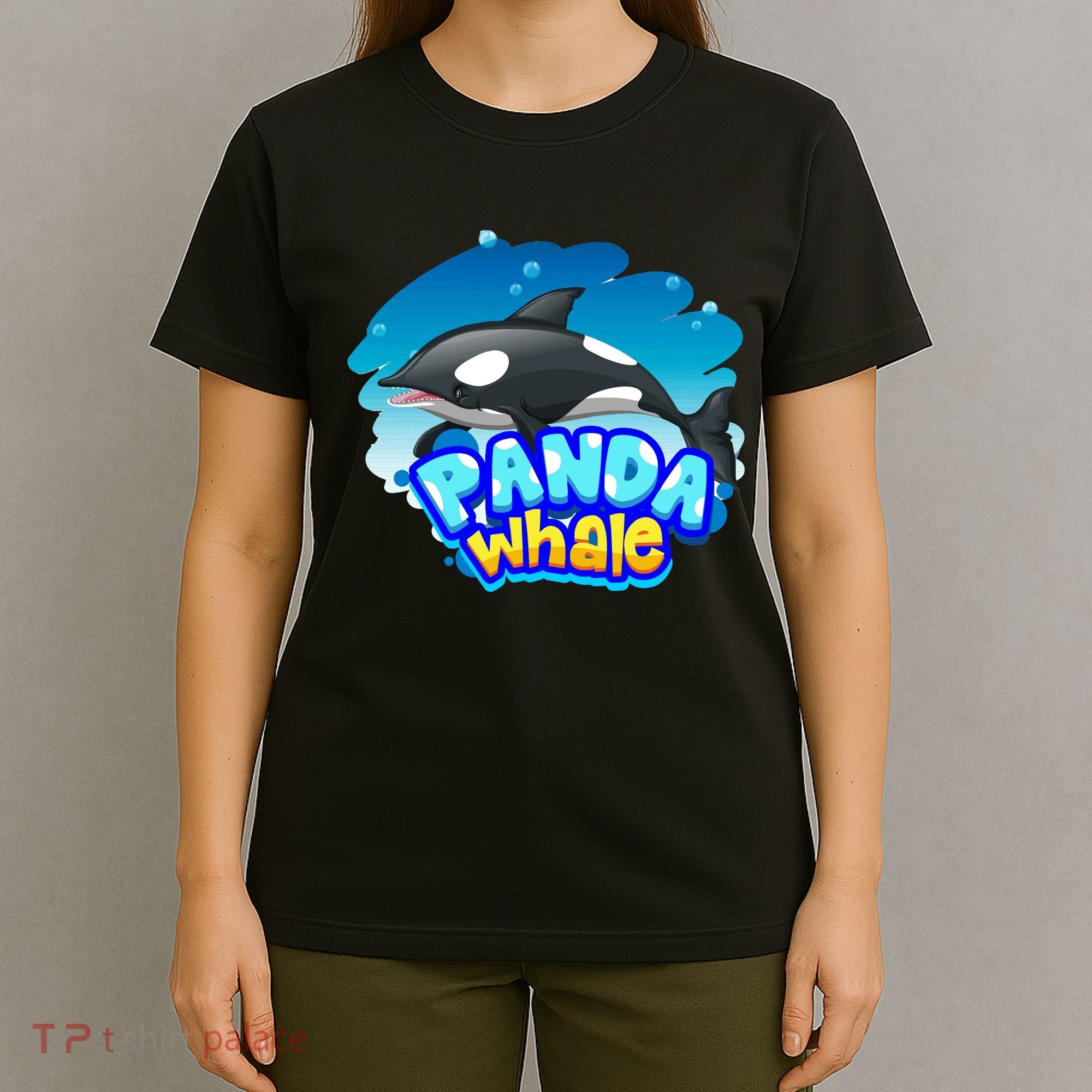 Panda Whale T-Shirt