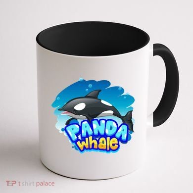 Panda Whale Coffee Mug back