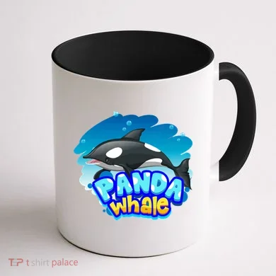 Panda Whale Coffee Mug back