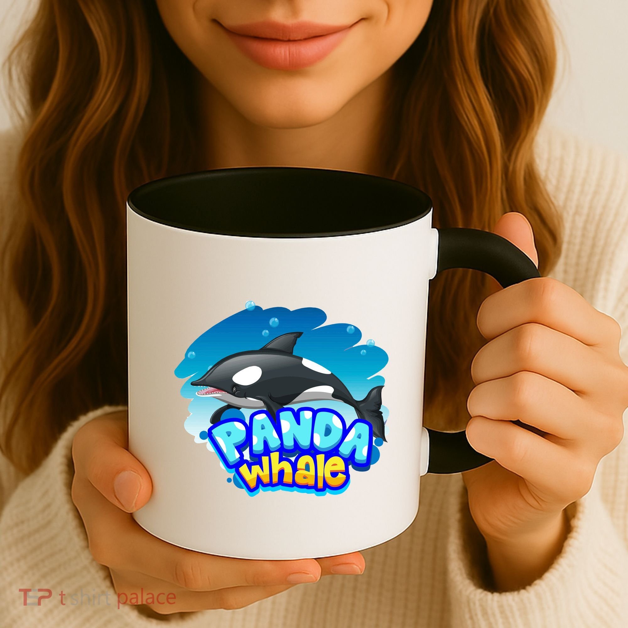 Panda Whale Coffee Mug
