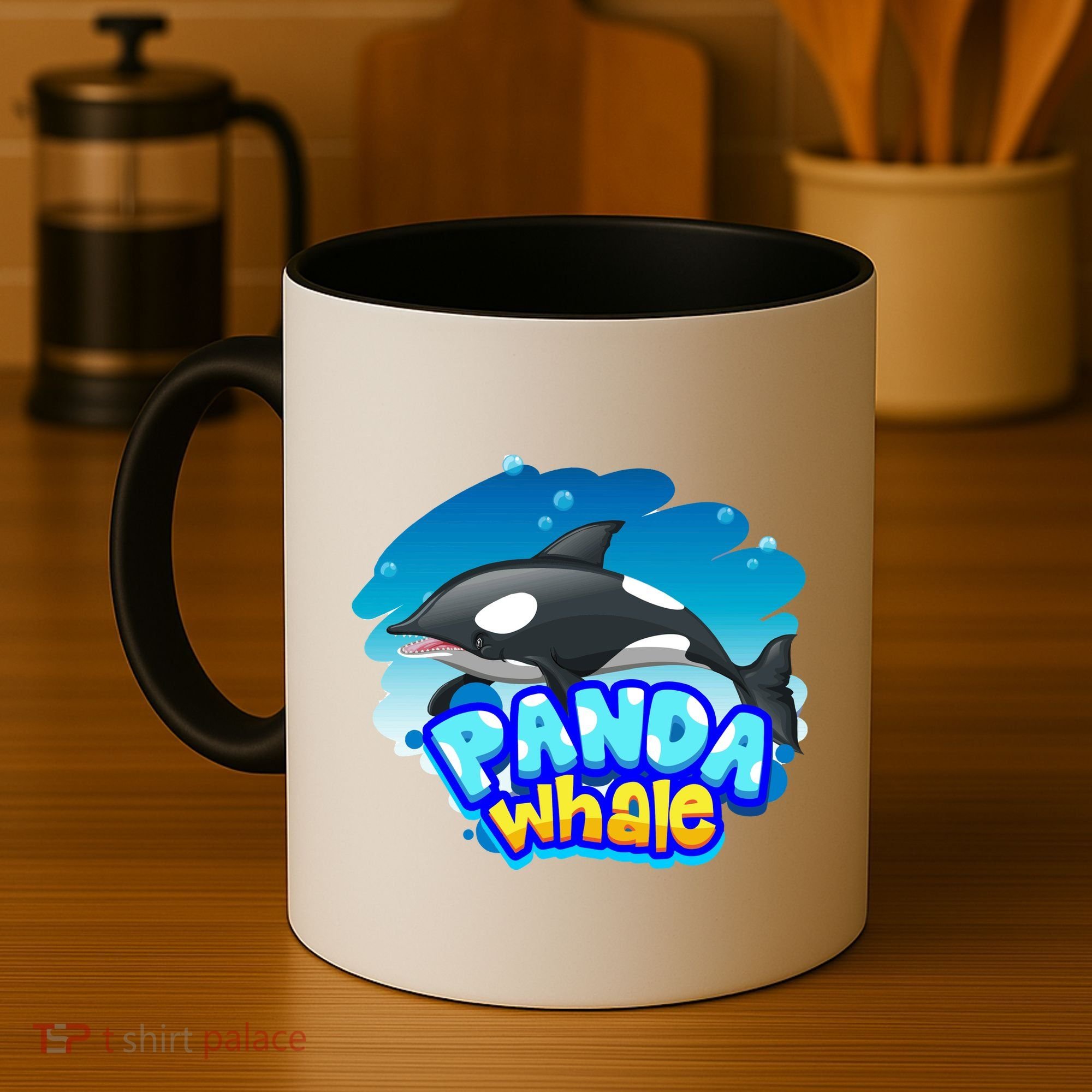 Panda Whale Coffee Mug