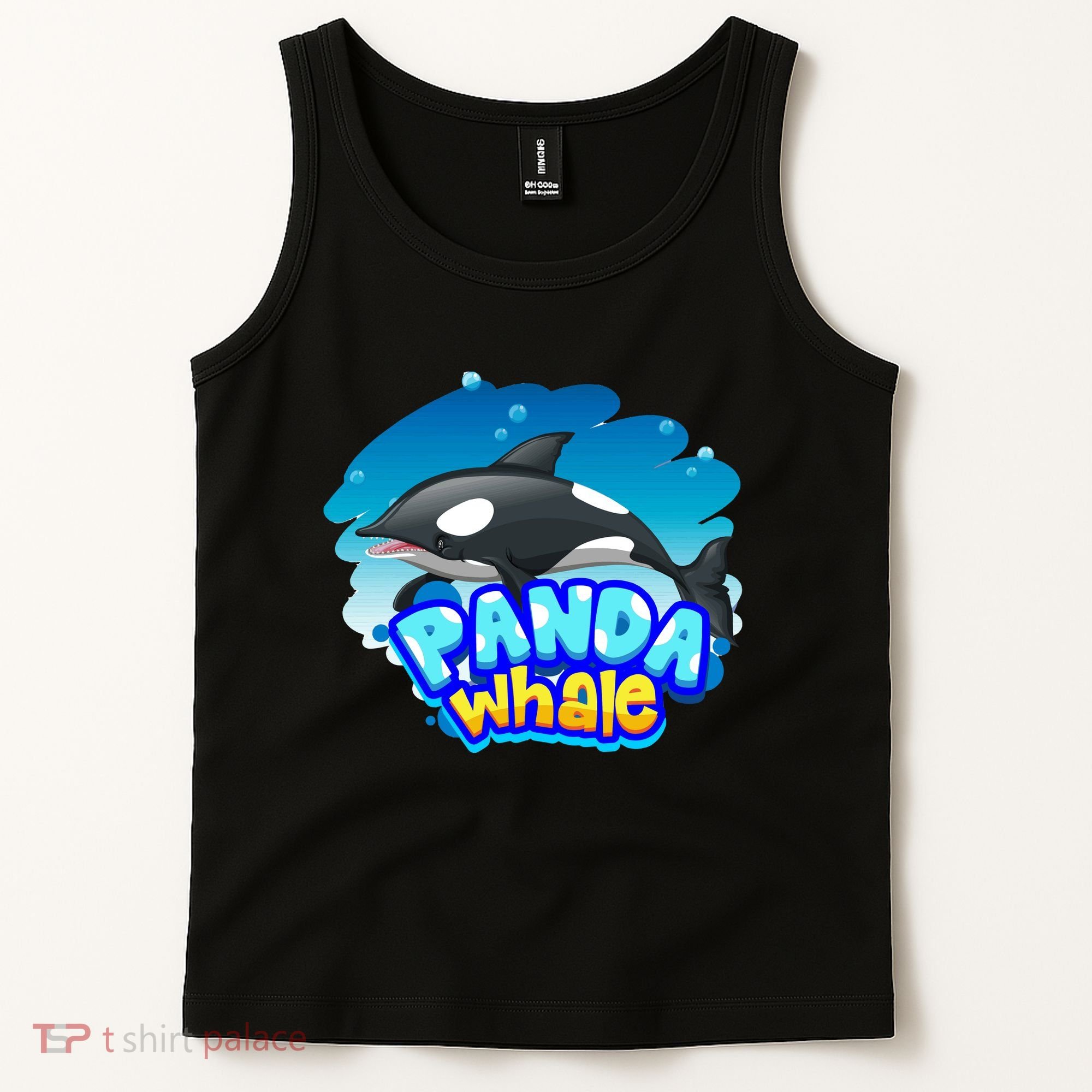 Panda Whale Tank Top